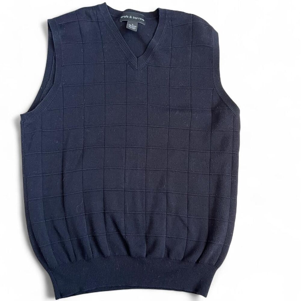 Croft and Barrow Black Vest